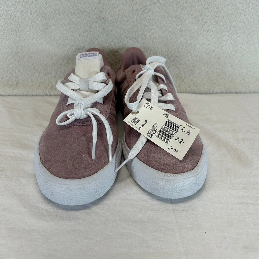 Adidas Daily 30 Suede Sneakers Shoes Women's Size 10 Mauve Pink GW9128 New